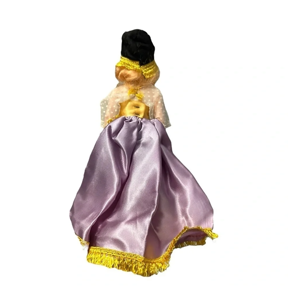 Vintage Set of Four Colorful 1970's Dolls
